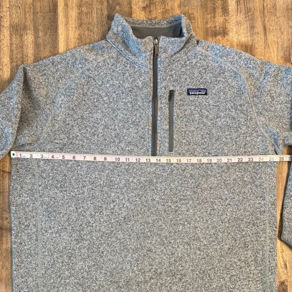 Patagonia Better Sweater 1/4-Zip Fleece Pullover Jacket Stonewash Gray Men’s XXL - Picture 5 of 10